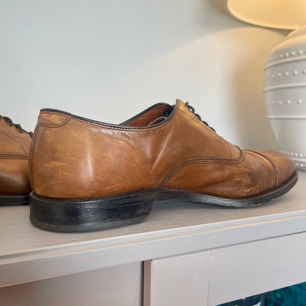 Allen Edmonds Park Avenue Cap-Toe Oxford Men’s Dress Shoe 10.5D - Picture 8 of 14
